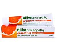 3 x Bilka HOMEOPATHY Natural Toothpaste GRAPEFRUIT Menthol, Fluoride & Mint Free