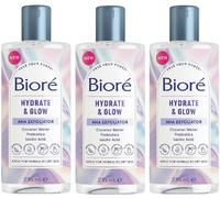 3 x Biore Hydrate & Glow AHA Exfoliator 235ml