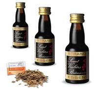 3 x Blackcurrant Schnapps Style Essence 25ml - Alcohol-Free Flavouring, Vodka Essence, Aroma