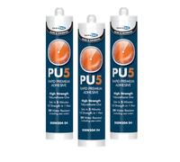 3 x Bond It - PU Wood Glue - High-Strength, Waterproof Polyurethane Adhesive