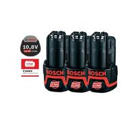 3 X Bosch 12V / 10.8V Lithium Ion 2.0Ah Battery For Gsr Gdr Gop Gwi Gsa Gsb Gli