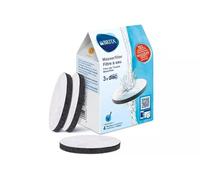 3 x BRITA MicroDisc Water Filter Cartridges Replacement Filters for Fill & Go Vital, Active & Active XL Bottles 150L Capacity per Disc Chlorine Reduction, Pure Taste Technology