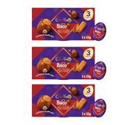 3 x Cad NewBiscoff Filled Chocolate Eggs Multipack - 3 x 32g - Suitable for Vegetarians Gift for Easter & Easter Egg Hunts 2026