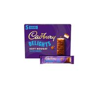 3 x Cadbury Delights Salted Caramel Chocolate Nougat Bar 5 Pack 110g