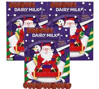 3 x Cadburys Dairy Milk Chocolate Advent Calendar 90g - Dairy Milk Advent Calendar Christmas 2025- Kids and Adults Gift- Countdown to Christmas with 24 Delicious Chocolates
