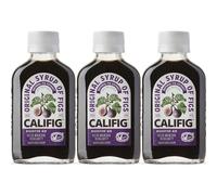 3 X Califig Syrup of Figs 100ml Natural Digestive Aid With Fig Extract Vegan