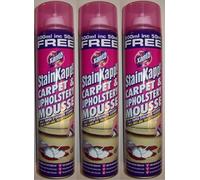 3 x Cans Of Xanto StainXapp Carpet & Upholstery Mouse 500ML