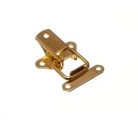 3 x CASE Catch Toggle Clip Over LATCHES 45MM EB Brass Plated Steel