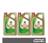 3 x Castrol Edge High Performance Fully Synthetic 5W40 M Engine Oil - 5 Litre