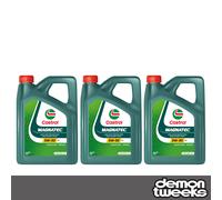 3 x Castrol Magnatec Fully Synthetic 5W30 C3 Engine Oil - 4 Litre