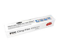 3 X Catering Cling Film 450mm x 300M - Commercial Quality Stretch Film Plastic Food Wrap - 1000ft