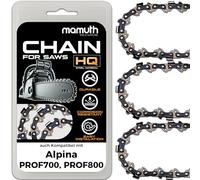3 x chain for Alpina PROF700/PROF800-50 cm, 3/8 inch, 72 TG, quick and clean cuts