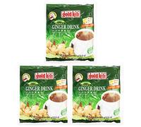 3 X Chinese Instant Ginger drink, Ginger tea Gold Kili (20 Sachets)