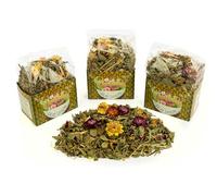 3 x Chubby Salad 14 Herb & Flower Mix Treat for Rabbits, Guinea pigs & Small Animals 170g