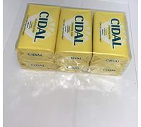 3 x Cidal Natural Antibacterial soap Twin Pack 125g