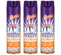 3 x Cillit Bang Active Foam Bathroom Surface Soapscum & Shower Cleaner 600ml