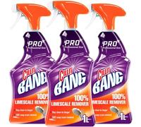 3 x Cillit Bang Limescale Remover Cleaner Removes Limescale Grime & Rust 1L