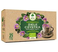 3 X Cistus Incanus Organic Tea (3x25 Sachets) Natural Herbs Detox Tea Rockrose Herb Tea - Czystek - Detox - Immunity System
