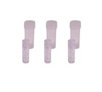 3 x Clear Glass Twisted Glass Filter Tip | 8mm x 30mm | 7 Holes | Easy to Clean Reusbale | Clear Filter Tips | (1 Piece)