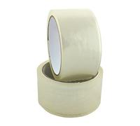 3 x Clear Packaging Tape 48mm x 66m General Purpose Sticky Rolls Packing Tapes Parcel Cardboard Boxes Carton Sealing Warehouse Secure Moving Shipping