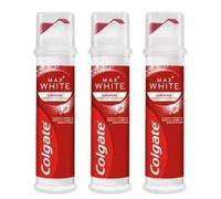 Colgate Max White Mint Whitening Toothpaste Pump 100ml