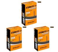 3 x Continental Cross Inner Tubes with a 60mm Presta Valve
