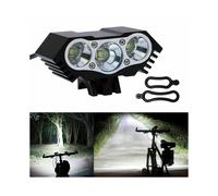 3 X Cree Xml T6 Led Bicycle Bike Usb Headlight Head Light Lamp Torch Flashlight