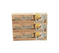 3 x Dabur Complete Care Ayurvedic Toothpaste Strong Teeth Bleeding Gums Vegan
