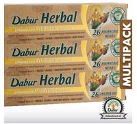 2 X DABUR HERBAL COMPLET CARE 26 AYURVEDIC HERBS TOOTHPASTE ( 100ml )
