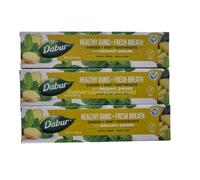 3 x Dabur Organic Ginger & Mint Toothpaste - Healthy Gums + Fresh Breath