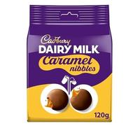 3 x Dairy Milk Caramel Nibbles Chocolate Bag 120G Delicious Tasty And Twisty Treat Gift Hamper For Birthday,Christmas