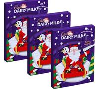 3 x Dairy Milk Christmas Chocolate Advent Calendar 90g - Dairy Milk Advent Calendar 2025- Kids and Adults Gift