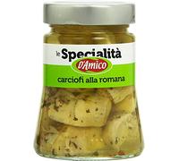 3 x D'Amico Carciofi alla Romana artichokes with stems in sunflower oil, size 280