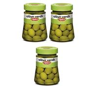 3 x D'Amico Olive Verdi in Salamoia Green Olives in Saltwater 300 g