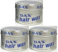 3 X Dax Hair Wax WASHABLE 99g Tin.