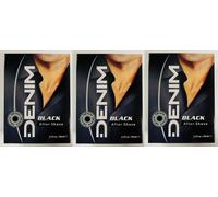 3 X Denim Black After Shave Lotion 100ml.