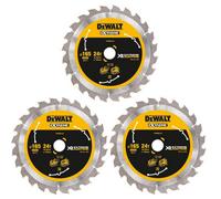 3 X Dewalt Dt99560 165mm X 20mm 24T Extreme Runtime Flexvolt Plunge Saw Blades