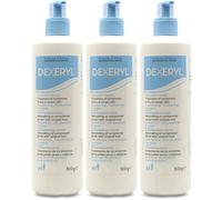3 X Dexeryl Emollient Cream 500g - Moisturising And Protective Cream