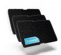 3 x DL-pro Foam Filter 240 x 155 mm for Beko Blomberg 2964840100 2964840200 Base Filter Sponge Filter Foam Filter Sponge on Heat Exchanger Tumble Dryer Heat Pump Dryer