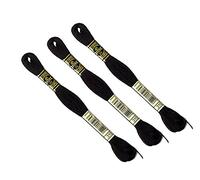3 x DMC Threads/Skeins Mouline Stranded Cotton Cross Stitch 8 Metres - Number 310
