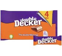 3 x Double Decker Chocolate Bar 4 Pack 149.2g Delicious Tasty And Twisty Treat Gift Hamper For Birthday,Christmas