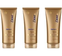 3 x DOVE DermaSpa Summer Revived BODY LOTION Fair-Medium Skin (200ml)