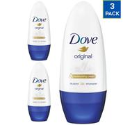 3 x Dove Original Roll on Deodorant 50ml