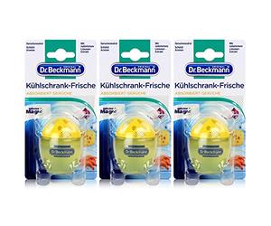 3 x Dr. Beckmann fridge fresh lime -With natural lemon extract