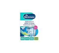 3 x Dr Beckmann Service-It Deep Clean Dishwasher Cleaner 75g + Wipe