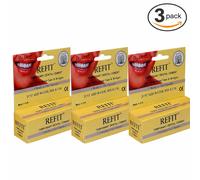 3 x Dr Denti Refit Temporary Dental Cement - Crown, Bridge & Veneer Repair