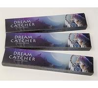 3 X Dream Catcher New Moon Incense Sticks with Free Souvenir Badge by Sterling Effectz