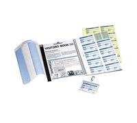 3 X Durable Visitors Book Refill (Pack of 100) 1464/00 + FINCHLEY Refill Pen Free