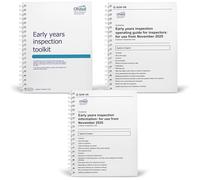 3 x Early years inspection: toolkit, operating guide & information September 2025