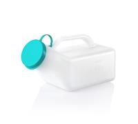 3 x Easy Care Solutions | Male Urinal Bottle | 1000ml | Secure Cap | Measuring Scale | Easy Grip Handle | 1 Pack of 3